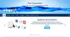 Desktop Screenshot of first-plast.fr